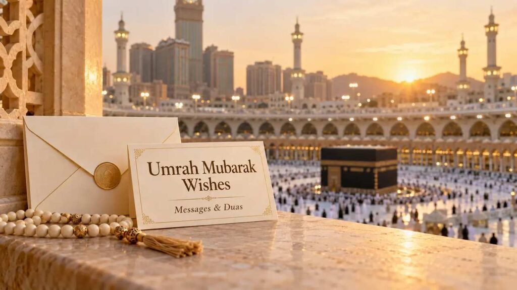 Umrah Mubarak Wishes With Hajj Umrah Guider